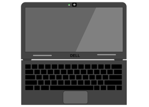 Dell Inspiron 15 5585 - This device boasts a metal top cover, similar to the premium Dell XPS series