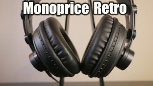 A great pair of headphones for gamers and music lovers alike, the Monoprice 110010